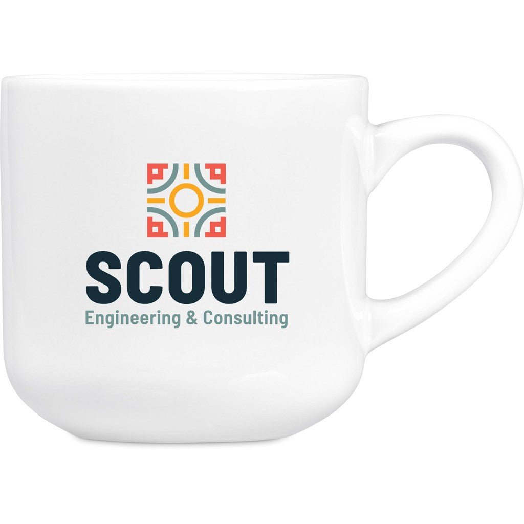 Serendipio Chafford Sublimation Ceramic Coffee Mug - 400ml Delight - Brand your company Logo! Get a quote - Promo Lingo