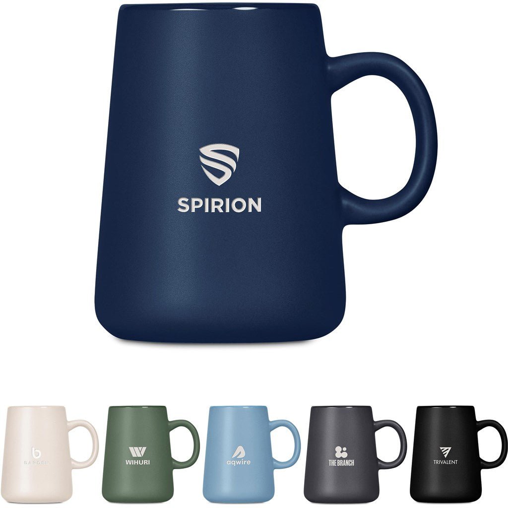 Serendipio Dorset Ceramic Coffee Mug – 400ml Stylish Design - Brand your company Logo! Get a quote - Promo Lingo