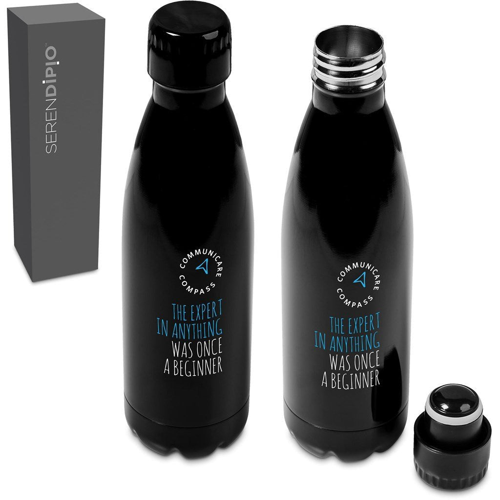 Serendipio Ethos 500ml Stainless Steel Vacuum Water Bottle - Brand your company Logo! Get a quote - Promo Lingo