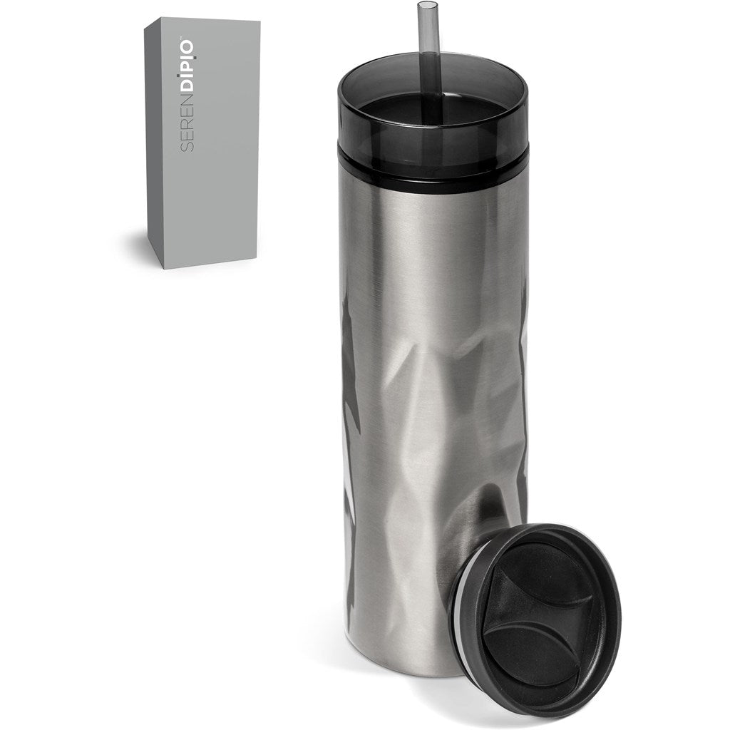 Serendipio Fire & Ice Stainless Steel & Plastic Tumbler 435ml - Brand your company Logo! Get a quote - Promo Lingo