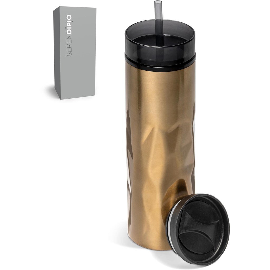 Serendipio Fire & Ice Stainless Steel & Plastic Tumbler 435ml - Brand your company Logo! Get a quote - Promo Lingo