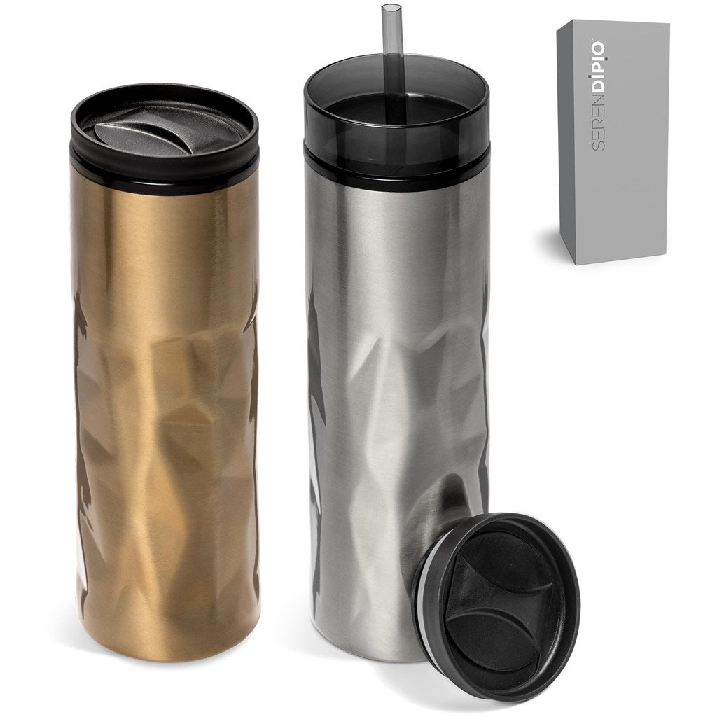 Serendipio Fire & Ice Stainless Steel & Plastic Tumbler 435ml - Brand your company Logo! Get a quote - Promo Lingo