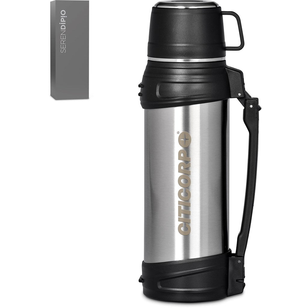 Serendipio Highlander Vacuum Flask – 1.2 Litre - S Adventure Ready - Brand your company Logo! Get a quote - Promo Lingo