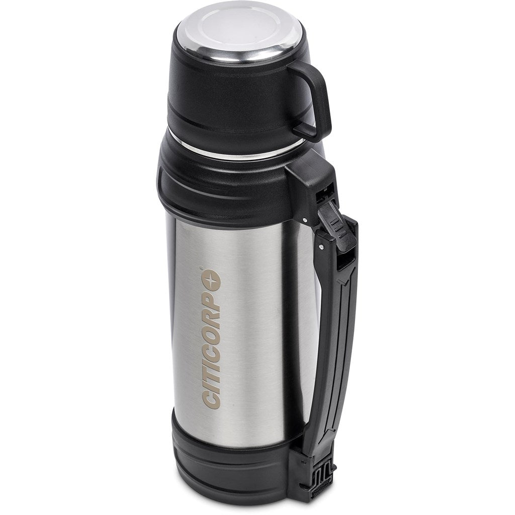 Serendipio Highlander Vacuum Flask – 1.2 Litre - S Adventure Ready - Brand your company Logo! Get a quote - Promo Lingo