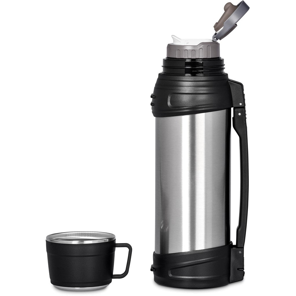 Serendipio Highlander Vacuum Flask – 1.2 Litre - S Adventure Ready - Brand your company Logo! Get a quote - Promo Lingo