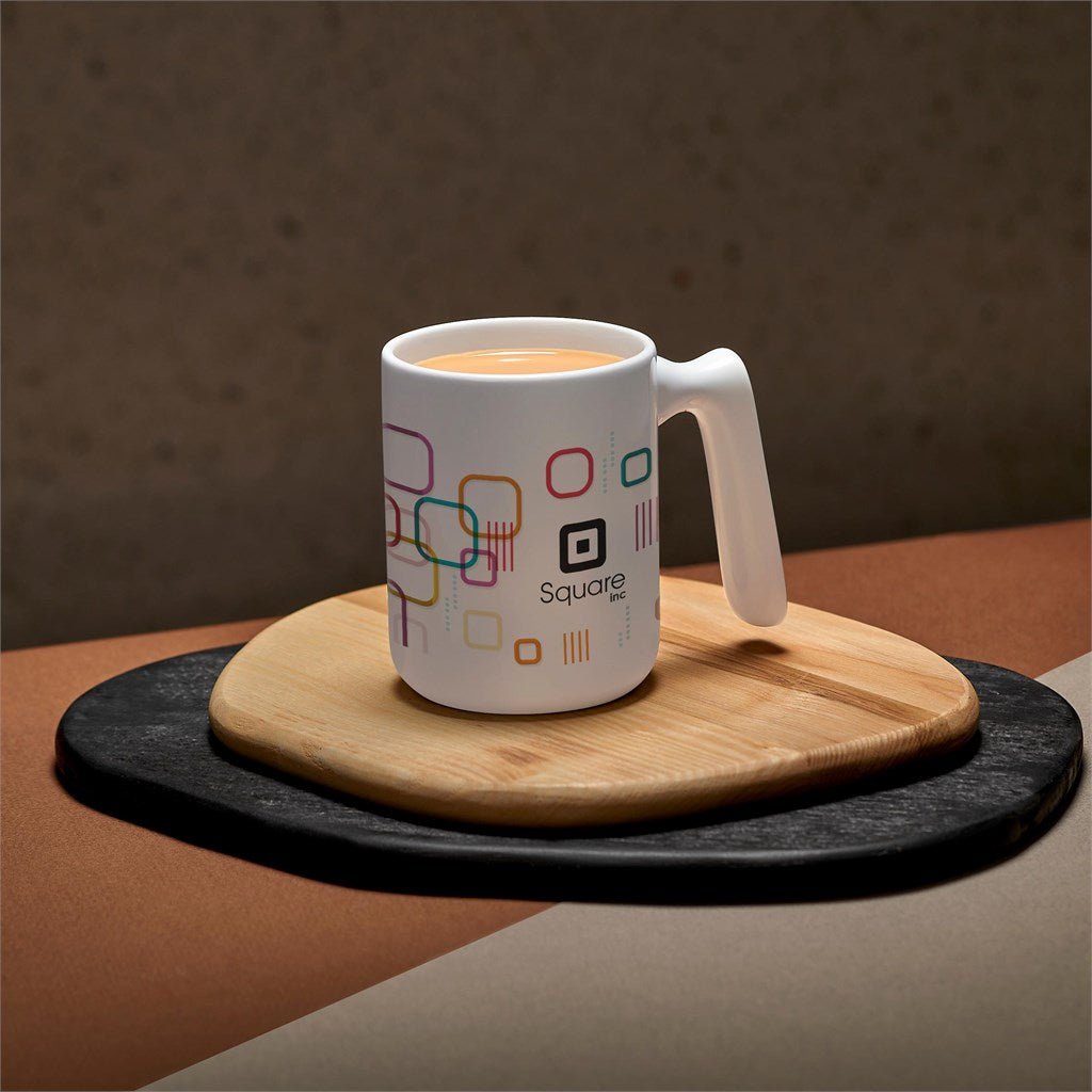 Serendipio Jenkins Sublimation Ceramic Coffee Mug - 480ml Elegance - Brand your company Logo! Get a quote - Promo Lingo