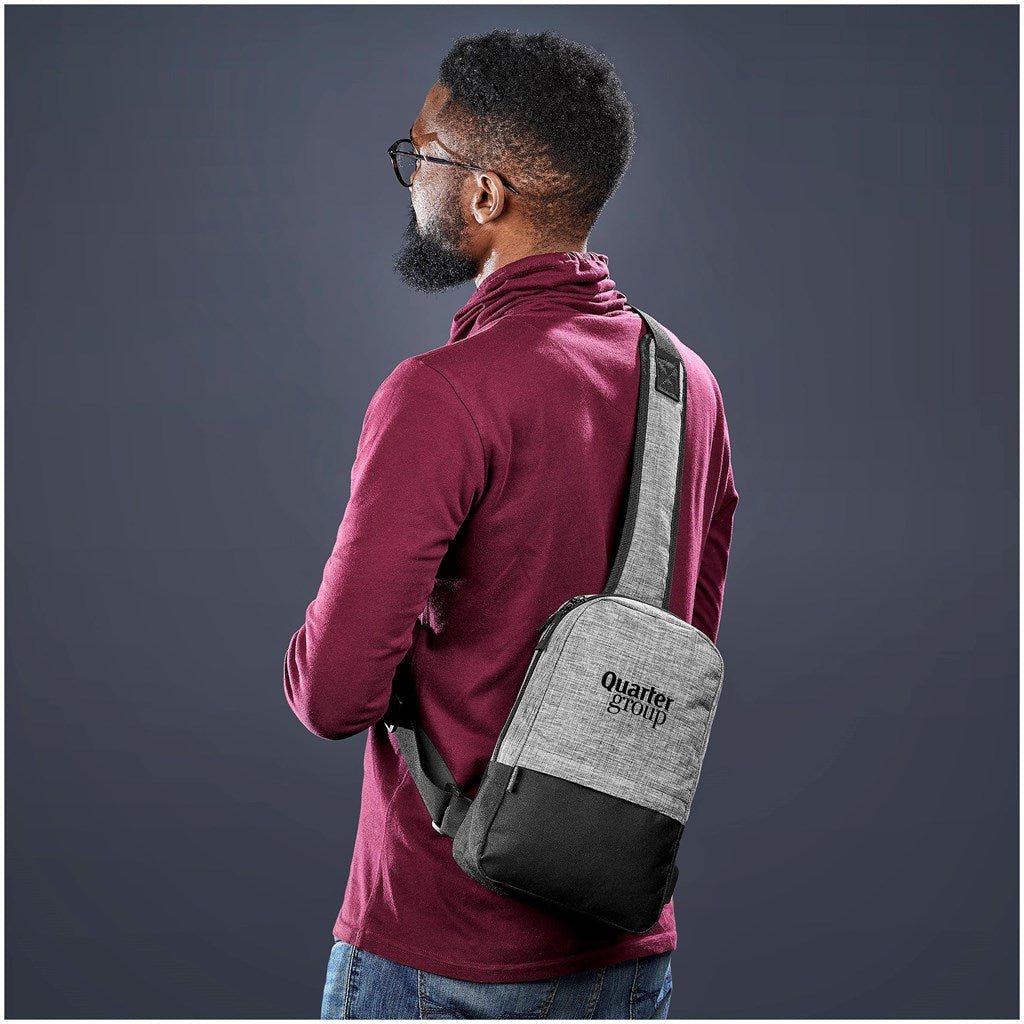 Serendipio Lifestyle Crossbody Sling Bag with USB Charging - Brand your company Logo! Get a quote - Promo Lingo