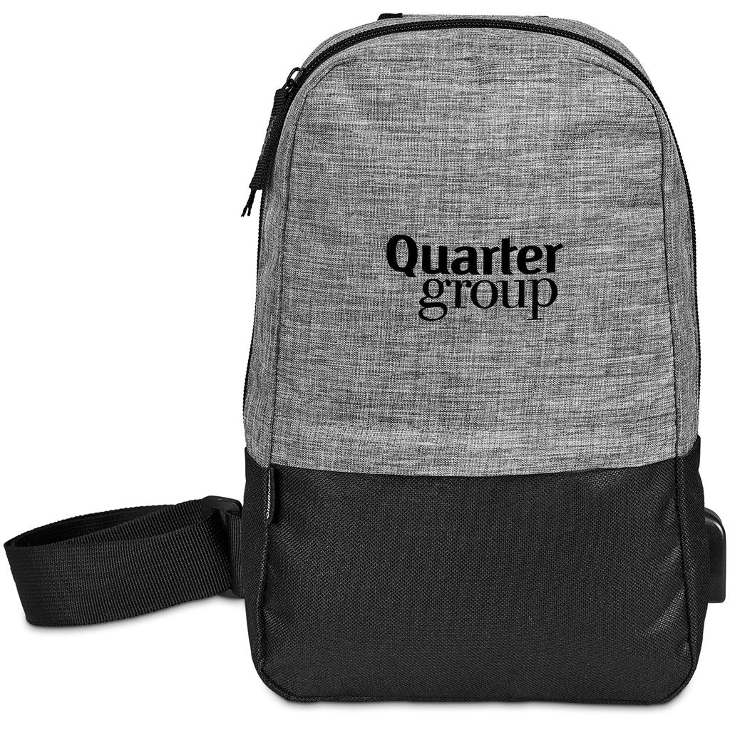 Serendipio Lifestyle Crossbody Sling Bag with USB Charging - Brand your company Logo! Get a quote - Promo Lingo