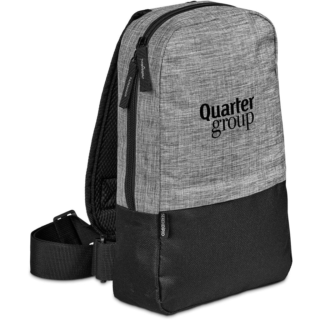 Serendipio Lifestyle Crossbody Sling Bag with USB Charging - Brand your company Logo! Get a quote - Promo Lingo