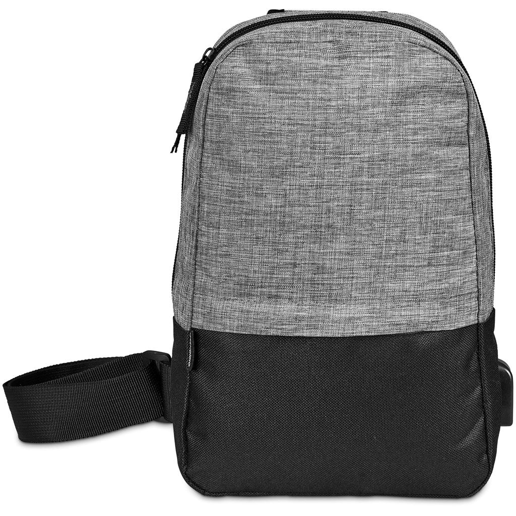 Serendipio Lifestyle Crossbody Sling Bag with USB Charging - Brand your company Logo! Get a quote - Promo Lingo