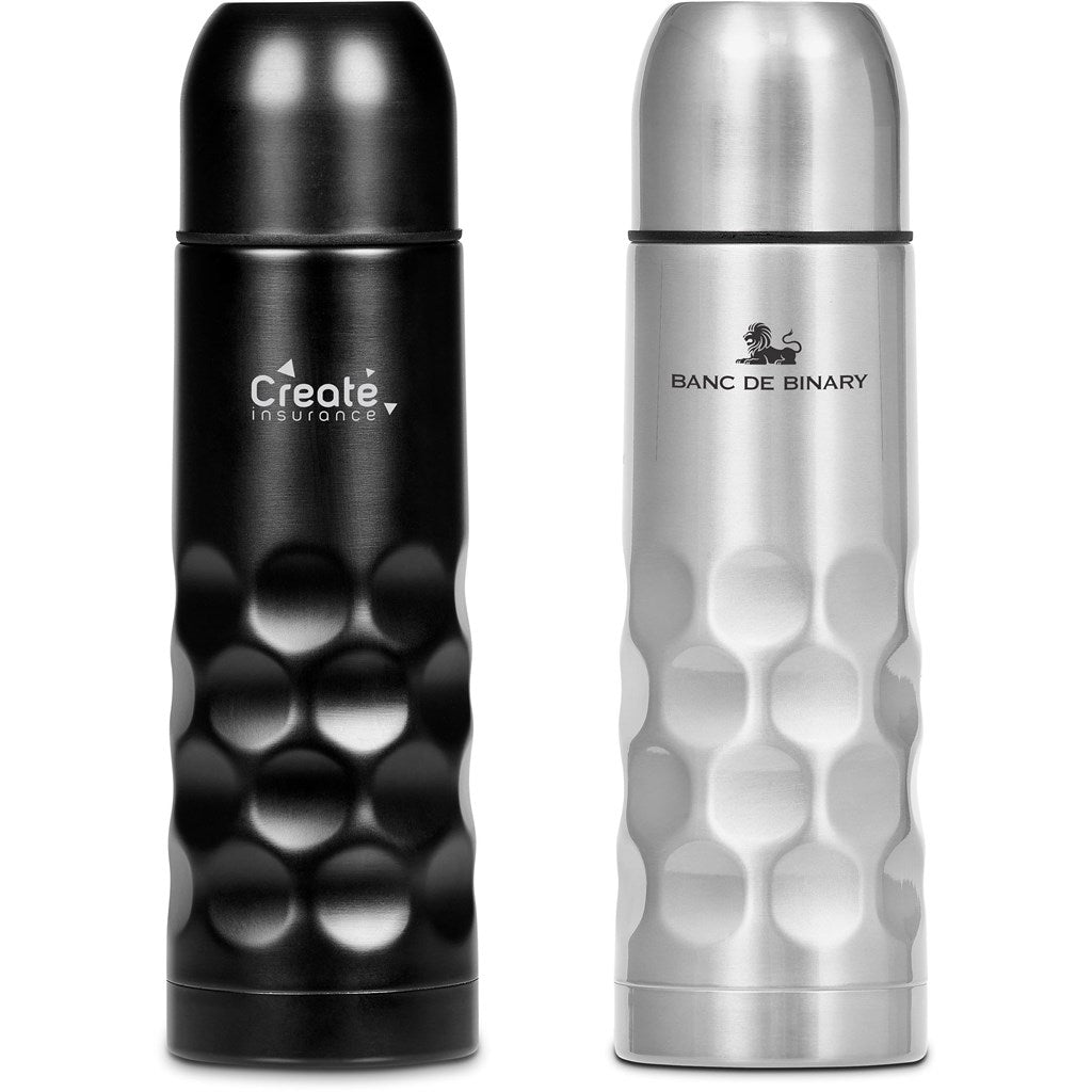 Serendipio Meteor Stainless Steel Vacuum Flask - 500ml Bold Design - Brand your company Logo! Get a quote - Promo Lingo