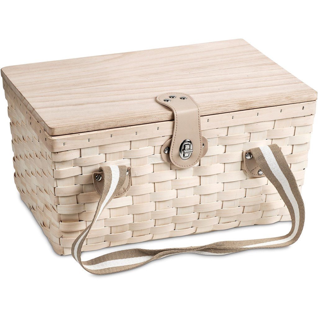 Serendipio Montega 2 - Person Picnic Basket - Brand your company Logo! Get a quote - Promo Lingo