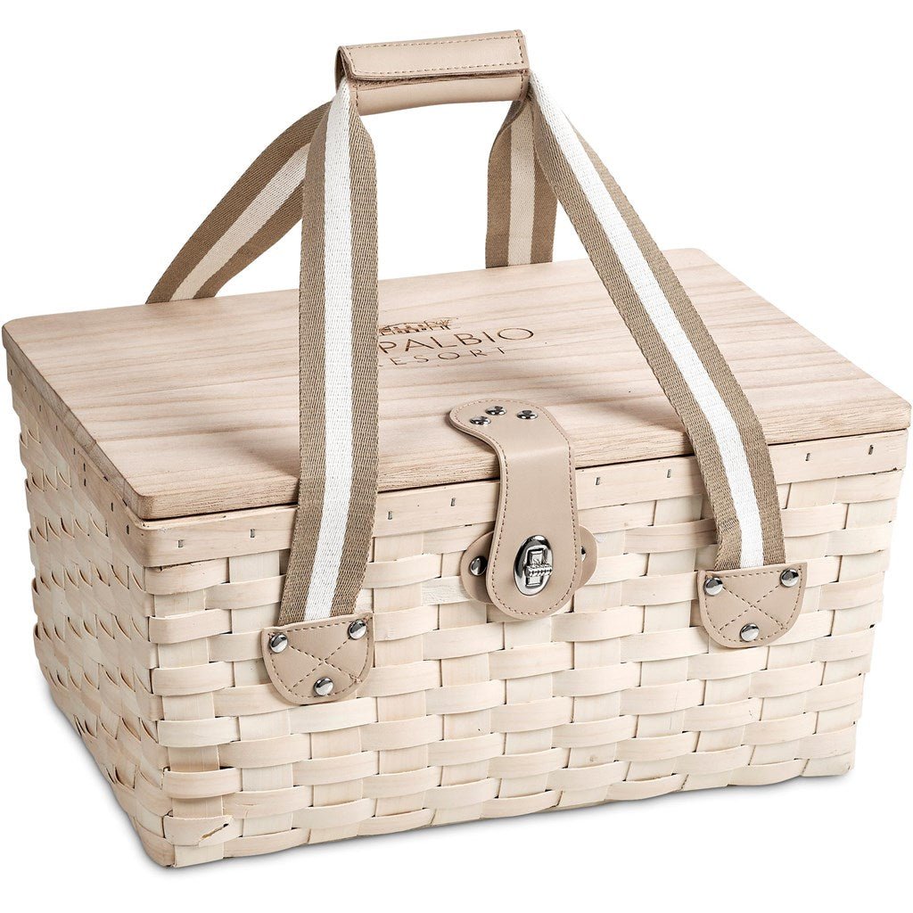 Serendipio Montega 2 - Person Picnic Basket - Brand your company Logo! Get a quote - Promo Lingo