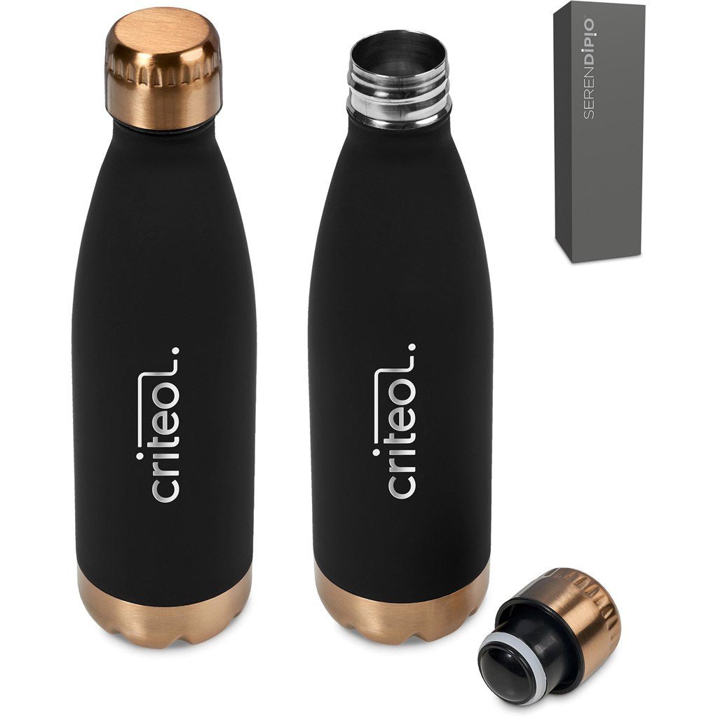 Serendipio Napoli 500ml Stainless Steel Water Bottle - Brand your company Logo! Get a quote - Promo Lingo