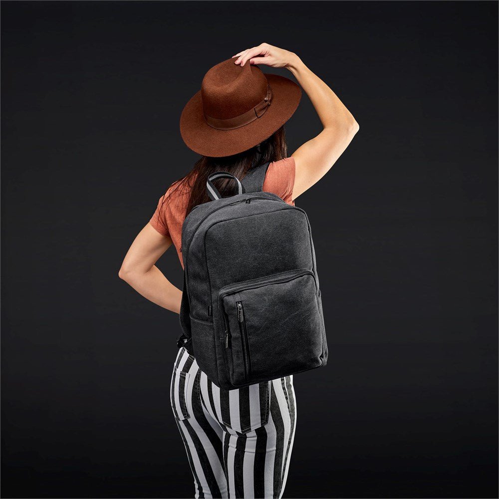 Serendipio Northbridge Canvas Laptop Backpack for Travel Ease - Brand your company Logo! Get a quote - Promo Lingo