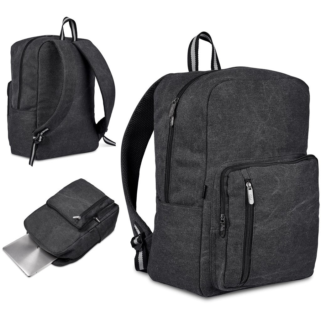 Serendipio Northbridge Canvas Laptop Backpack for Travel Ease - Brand your company Logo! Get a quote - Promo Lingo