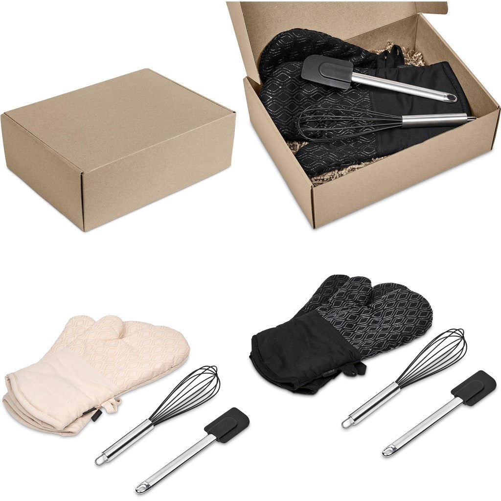 Serendipio Pastry Chef Baking Gift Set - Pair Essentials - Brand your company Logo! Get a quote - Promo Lingo