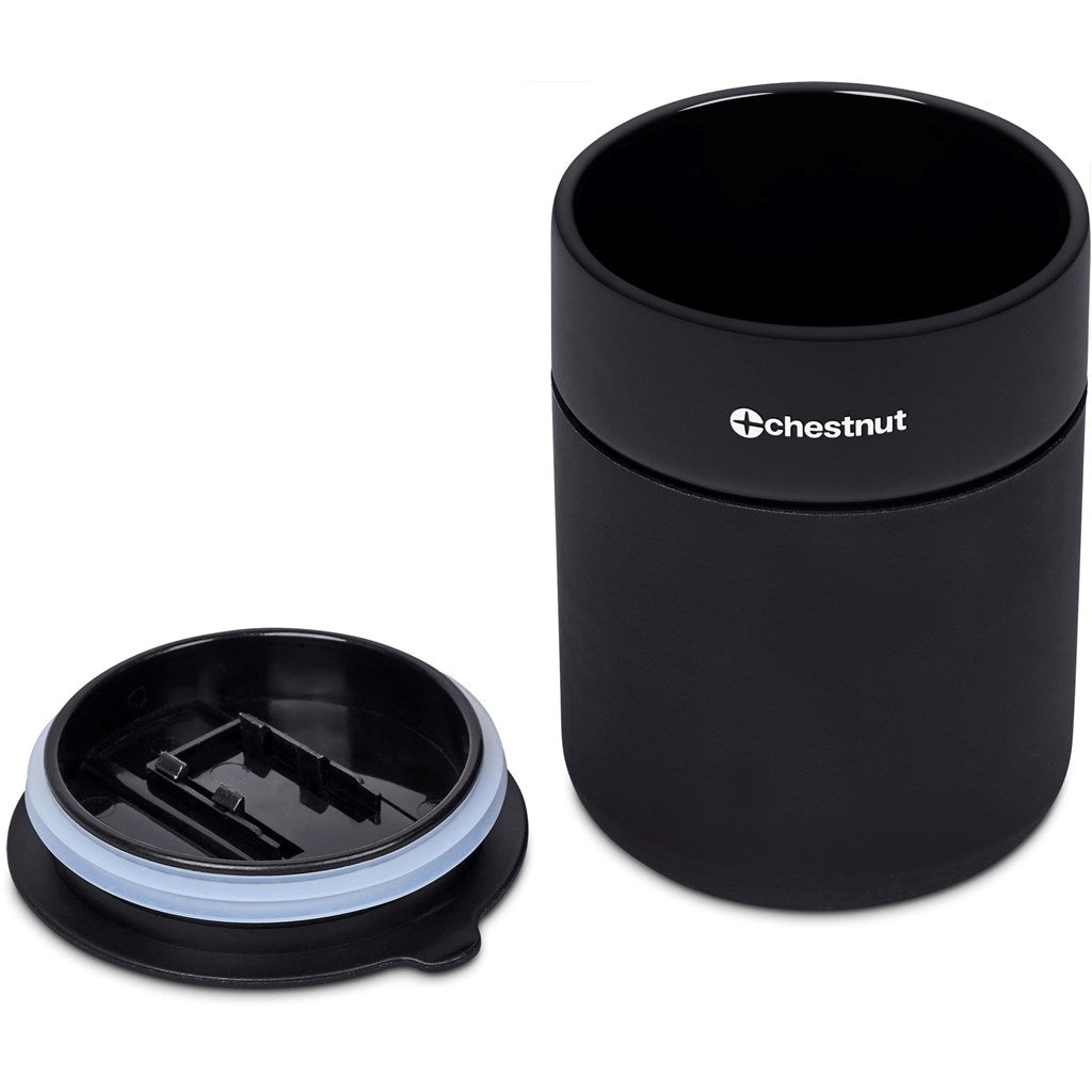 Serendipio Pimlico Ceramic Coffee Tumbler – 300ml Travel Mug - Brand your company Logo! Get a quote - Promo Lingo