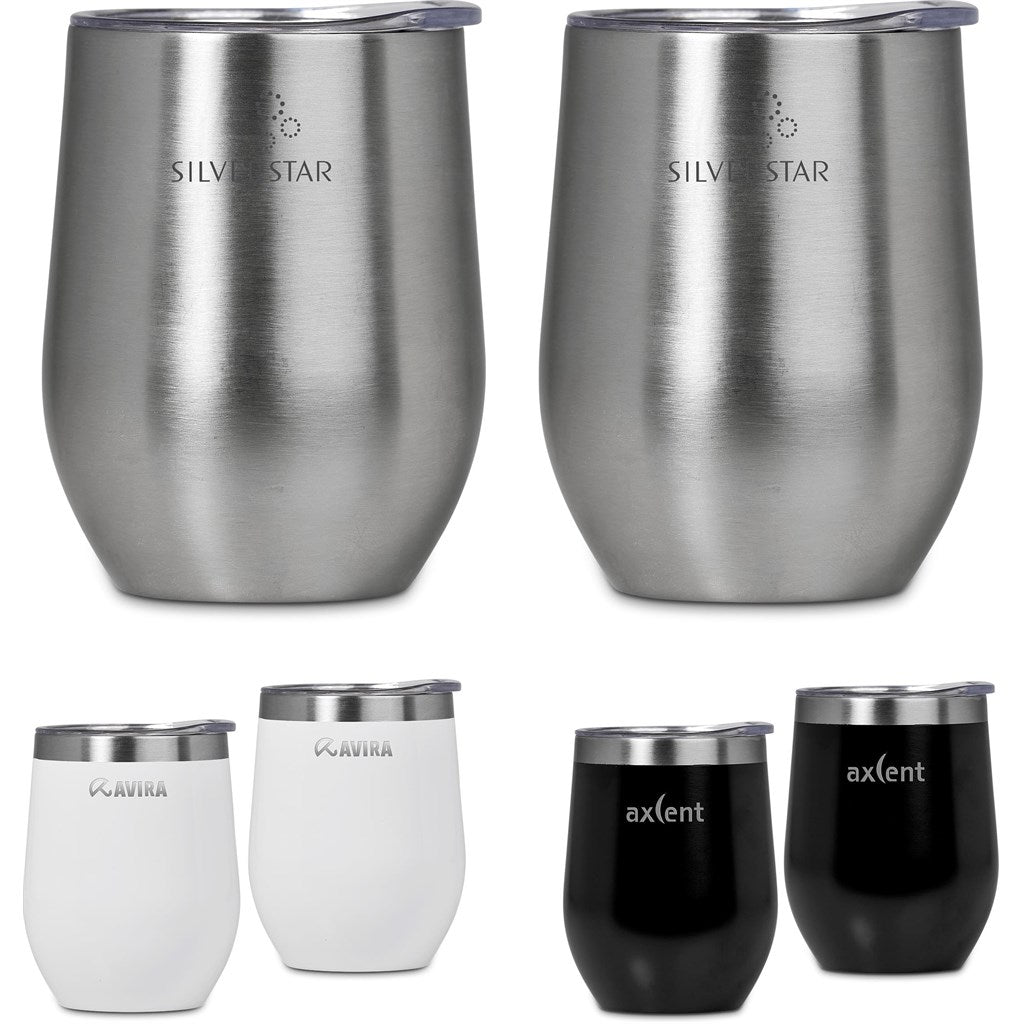 Serendipio Sheridan Duo Set - Double - Wall Drink Cups - Brand your company Logo! Get a quote - Promo Lingo