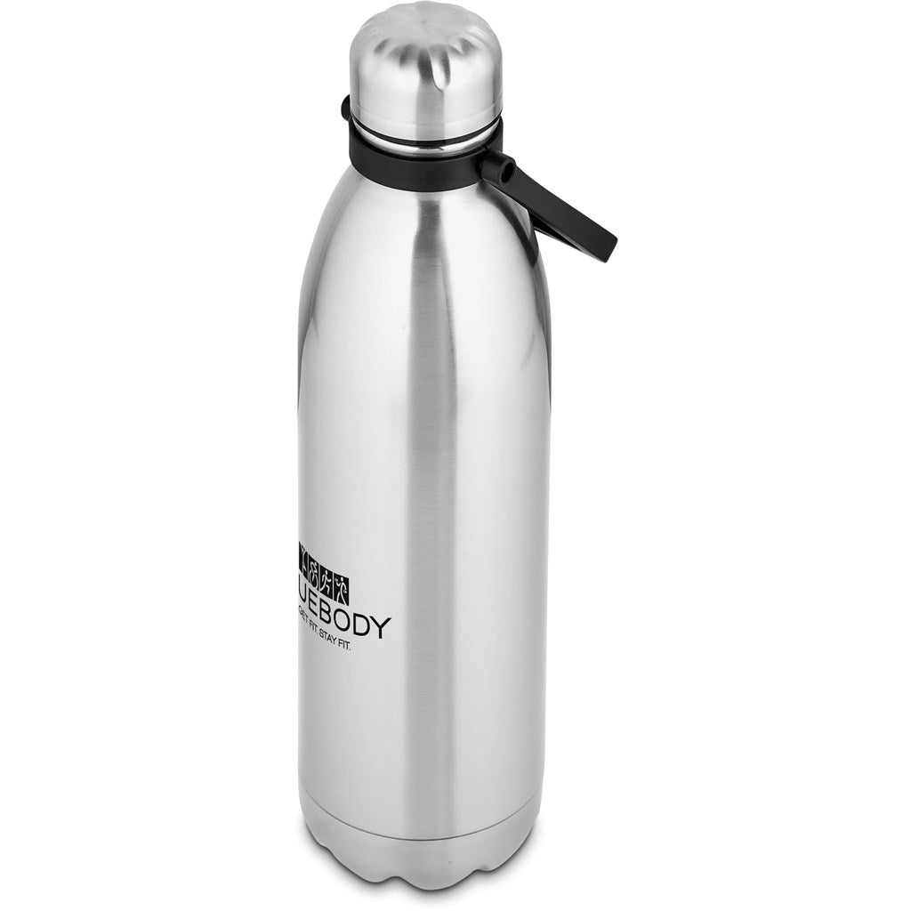 Serendipio Titan Stainless Steel Vacuum Water Bottle - 1.8 Litre, Durable & Portable - Brand your company Logo! Get a quote - Promo Lingo