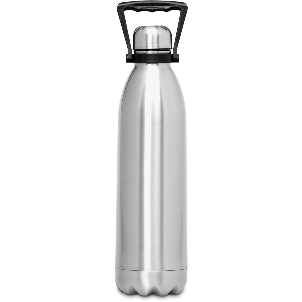 Serendipio Titan Stainless Steel Vacuum Water Bottle - 1.8 Litre, Durable & Portable - Brand your company Logo! Get a quote - Promo Lingo