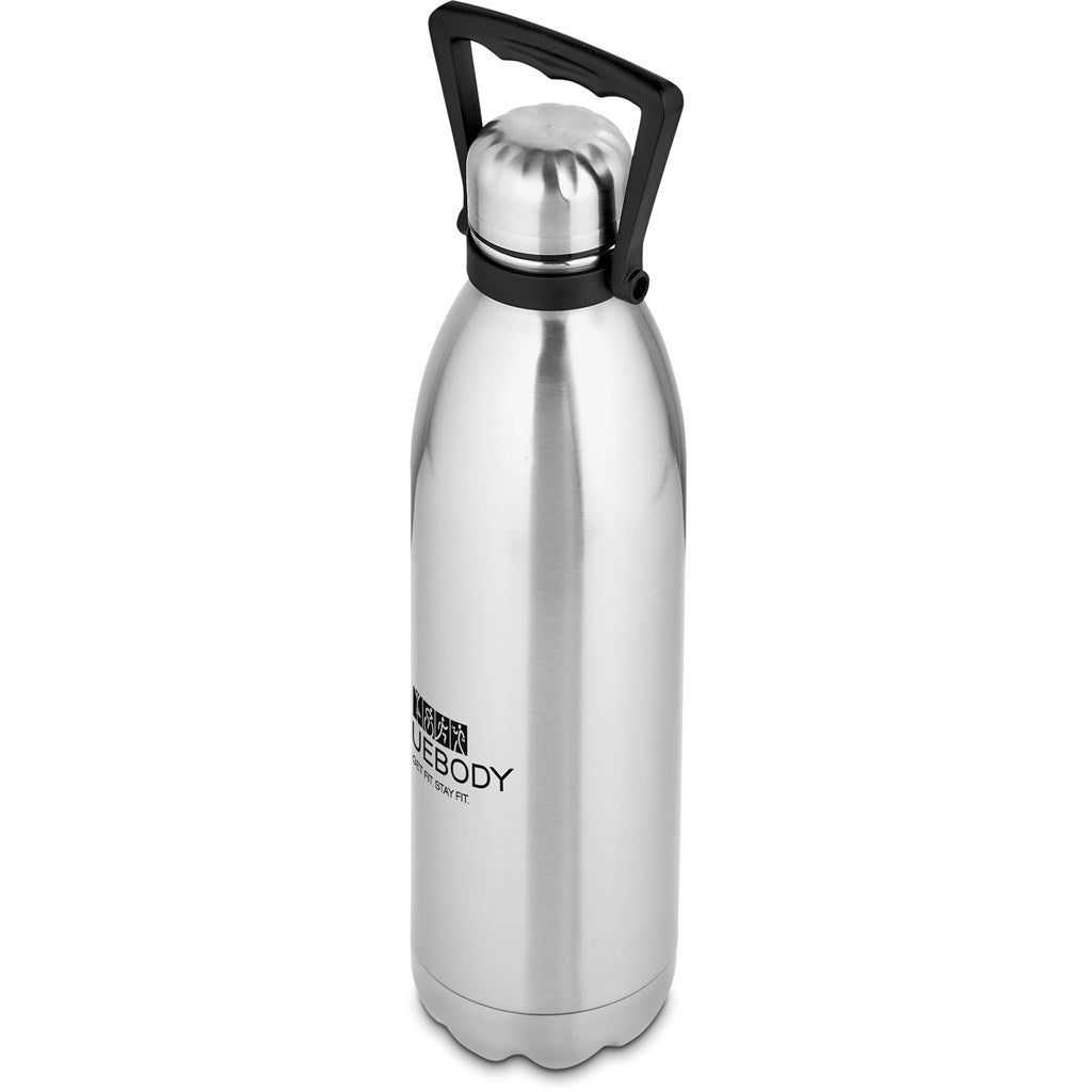 Serendipio Titan Stainless Steel Vacuum Water Bottle - 1.8 Litre, Durable & Portable - Brand your company Logo! Get a quote - Promo Lingo
