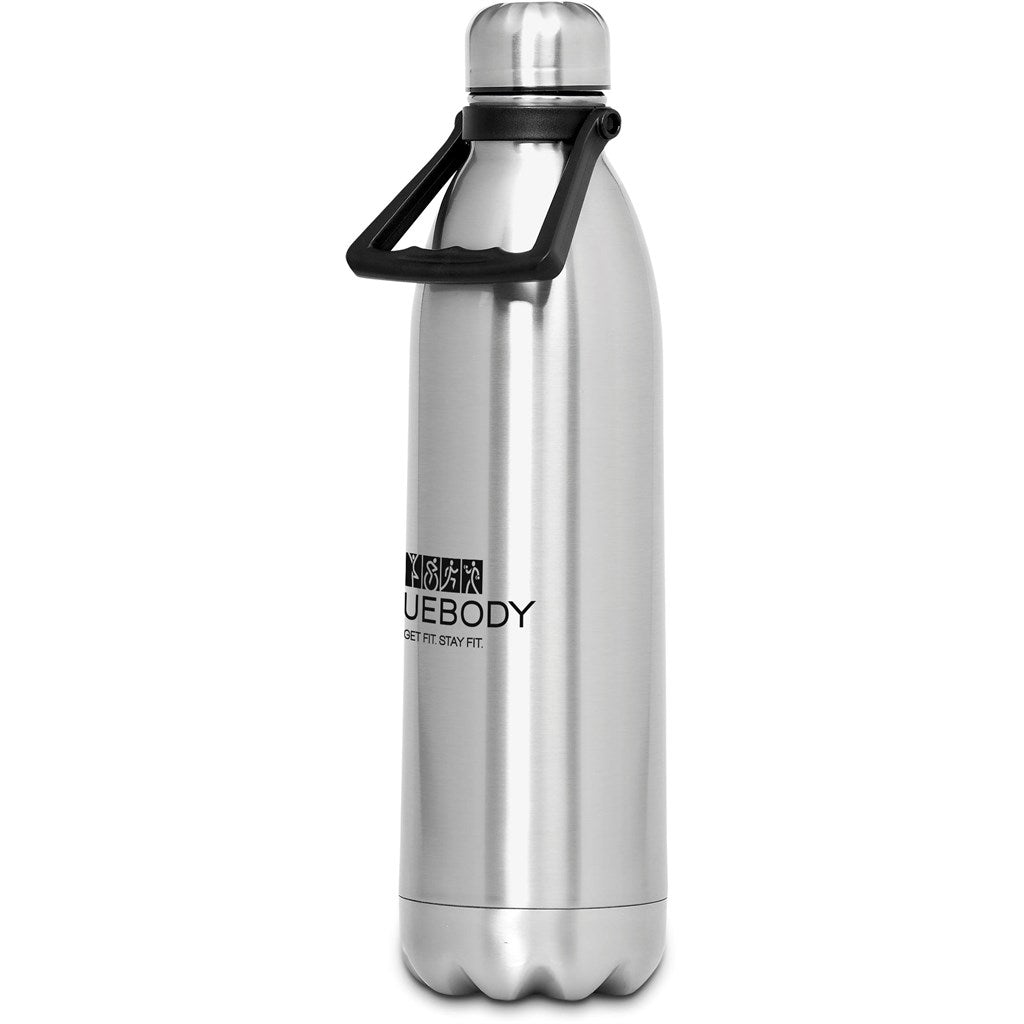 Serendipio Titan Stainless Steel Vacuum Water Bottle - 1.8 Litre, Durable & Portable - Brand your company Logo! Get a quote - Promo Lingo