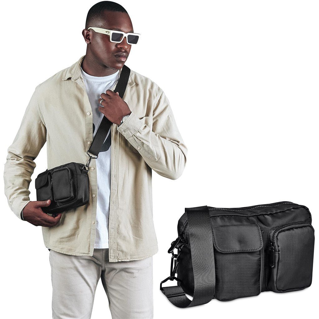 Serendipio Unisex Tauriel Crossbody Bag with Adjustable Strap - Brand your company Logo! Get a quote - Promo Lingo
