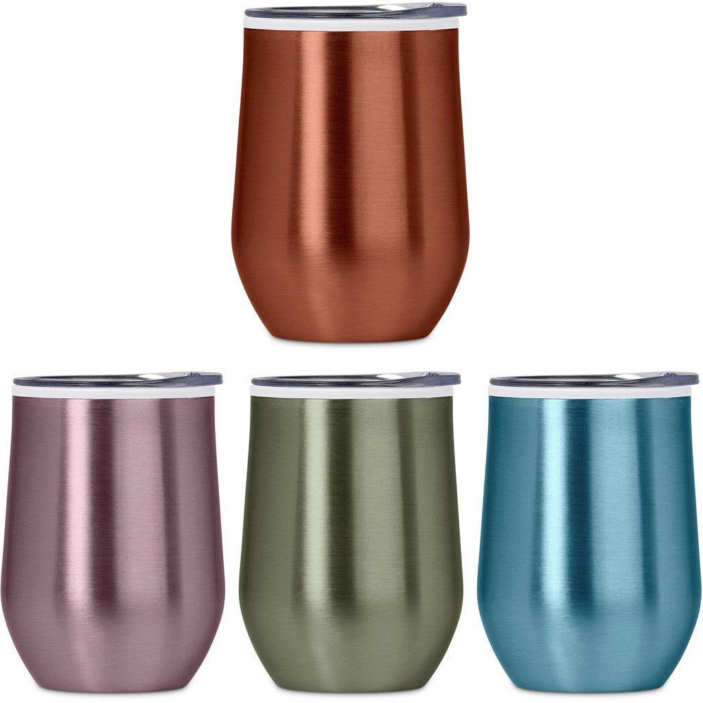 Serendipio Vogue Madison Double - Wall Tumbler 350ml Stylish Drinkware - Brand your company Logo! Get a quote - Promo Lingo
