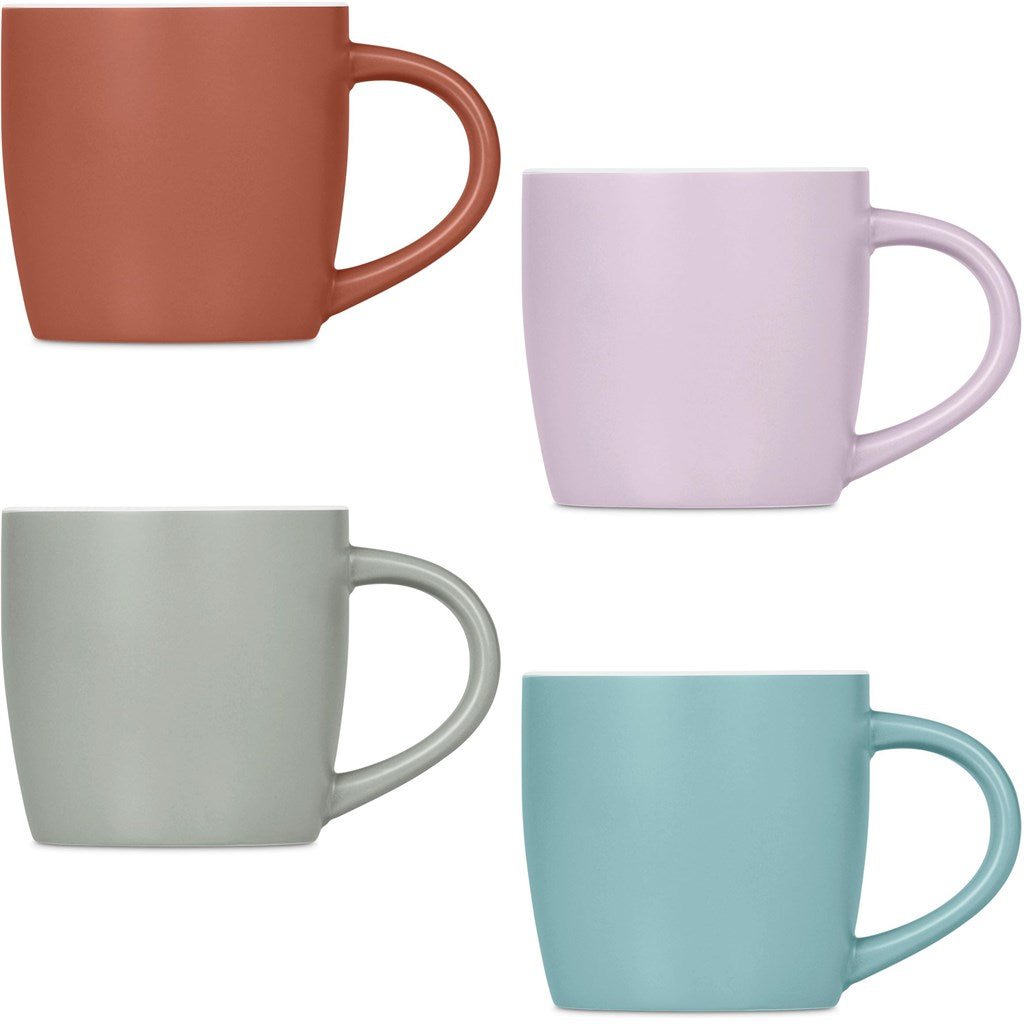 Serendipio Vogue Victoria Ceramic Coffee Mug - 280ml Elegance - Brand your company Logo! Get a quote - Promo Lingo