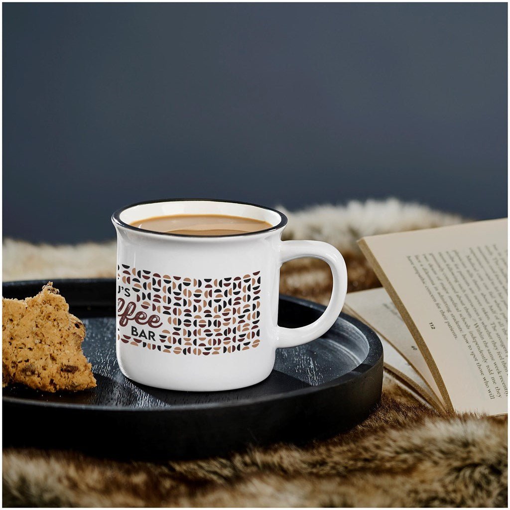 Serendipio York Ceramic Sublimation Coffee Mug - 280ml Customizable - Brand your company Logo! Get a quote - Promo Lingo
