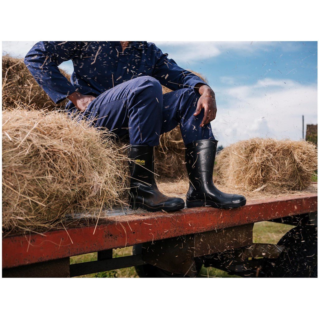 Shield Gumboot Non Steel Toe Cap for Ultimate Safety - Brand your company Logo! Get a quote - Promo Lingo