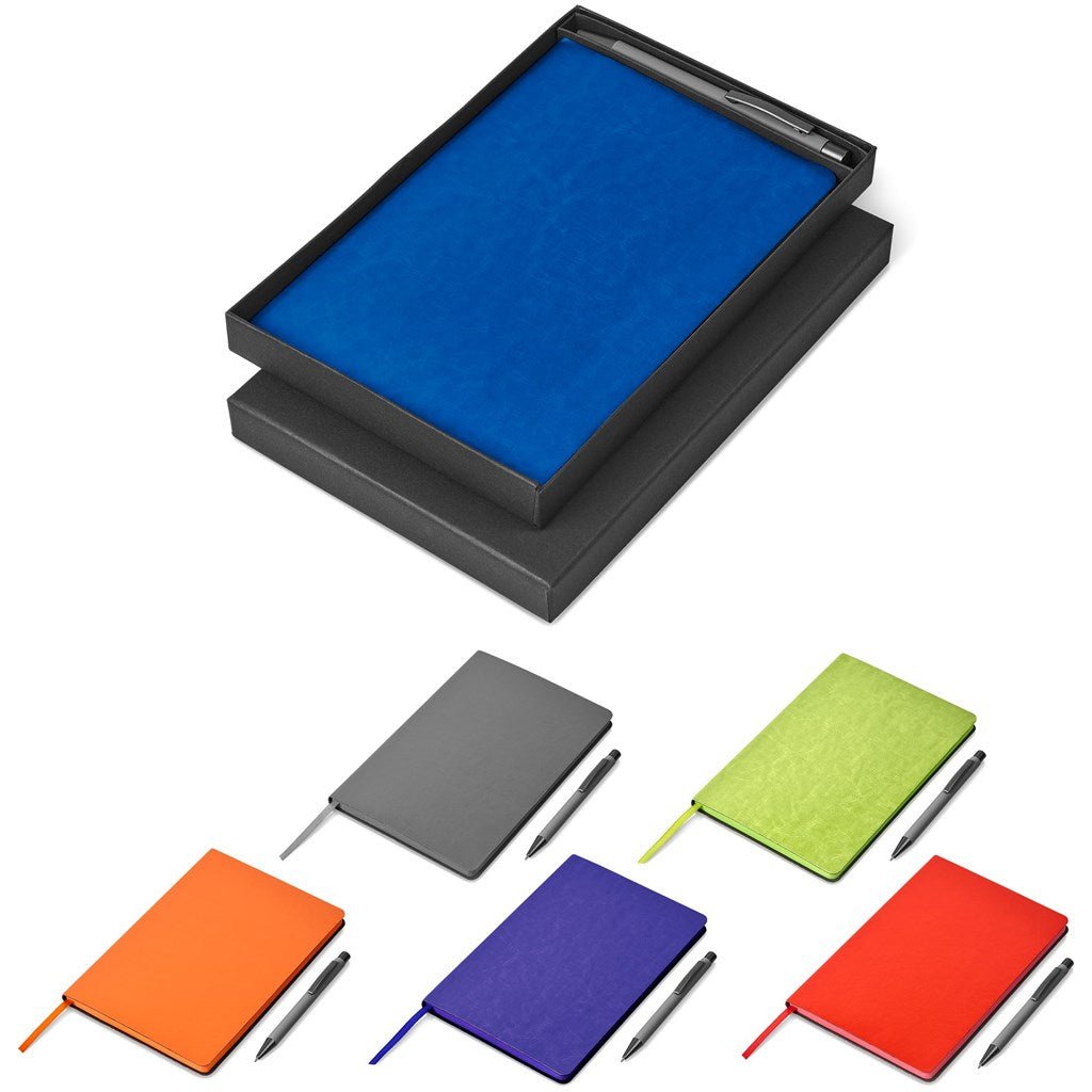 Showtime Notebook & Pen Set - Brand your company Logo! Get a quote - Promo Lingo