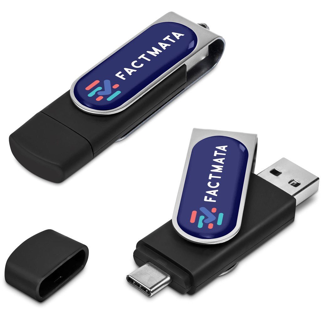 Shuffle Dome Flash Drive – 32GB - Brand your company Logo! Get a quote - Promo Lingo