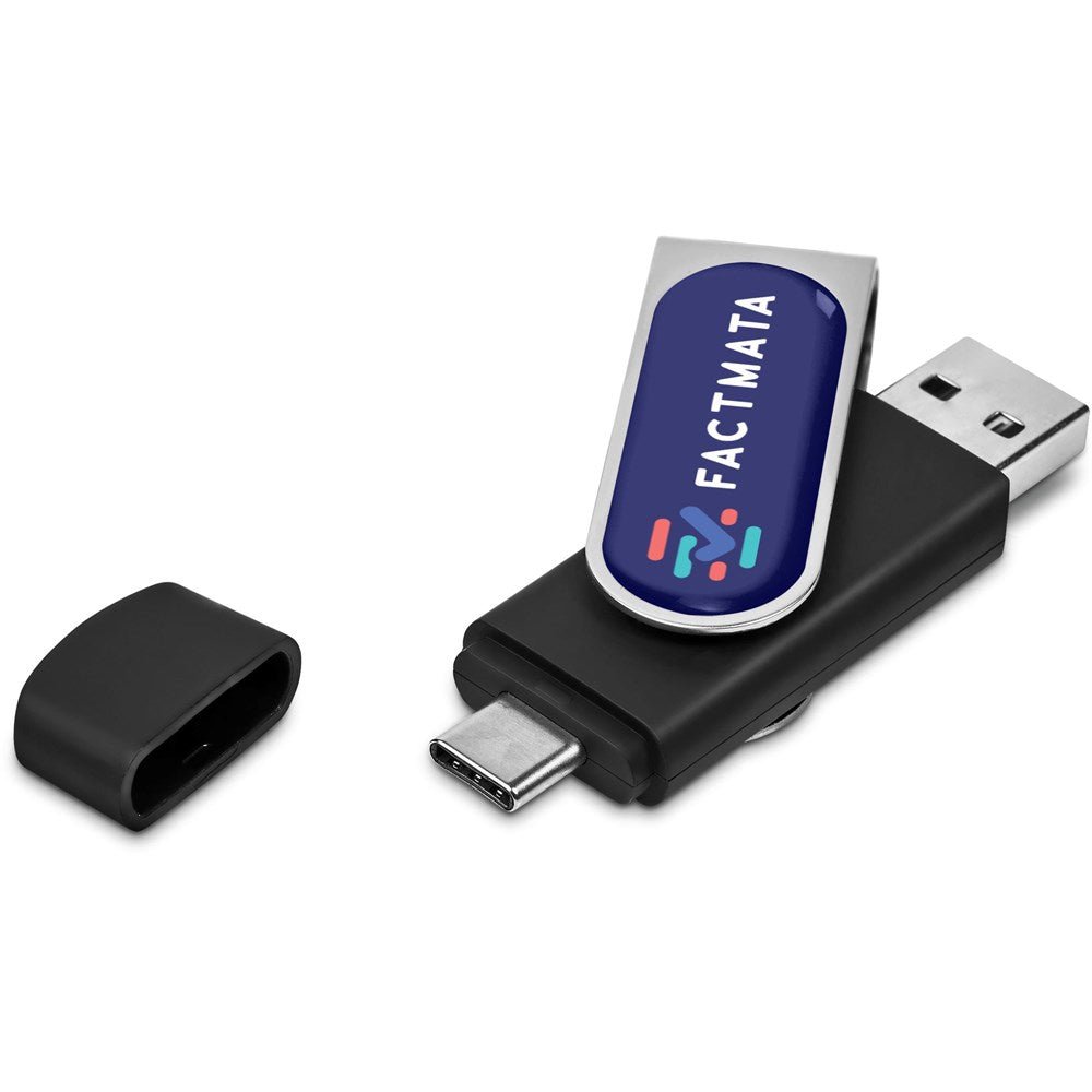 Shuffle Dome Flash Drive – 32GB - Brand your company Logo! Get a quote - Promo Lingo