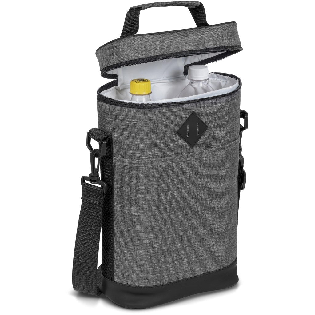 Silver Glaze 12 - Can Bottle Cooler - Brand your company Logo! Get a quote - Promo Lingo