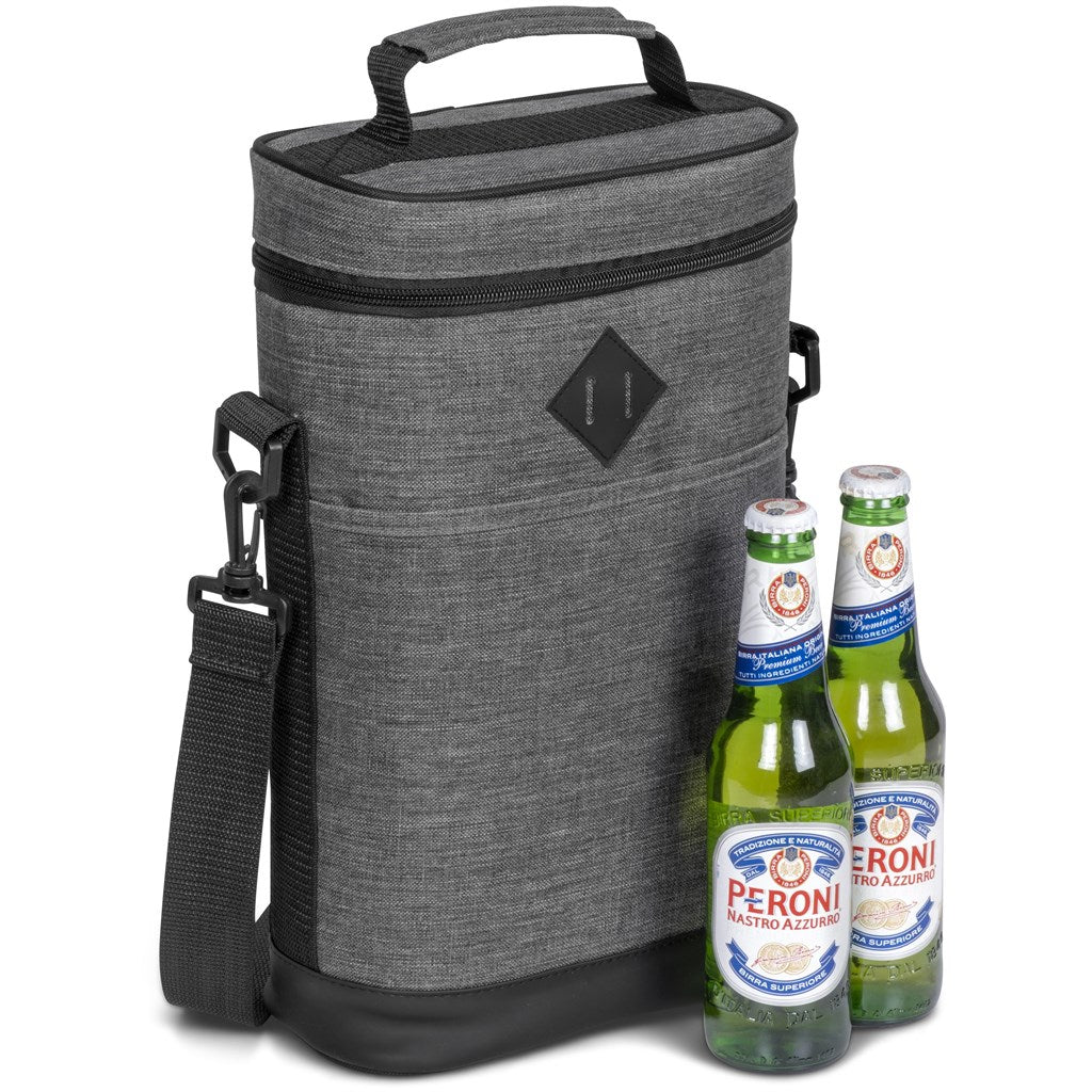 Silver Glaze 12 - Can Bottle Cooler - Brand your company Logo! Get a quote - Promo Lingo