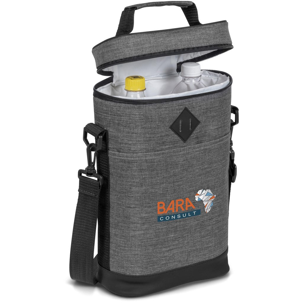 Silver Glaze 12 - Can Bottle Cooler - Brand your company Logo! Get a quote - Promo Lingo