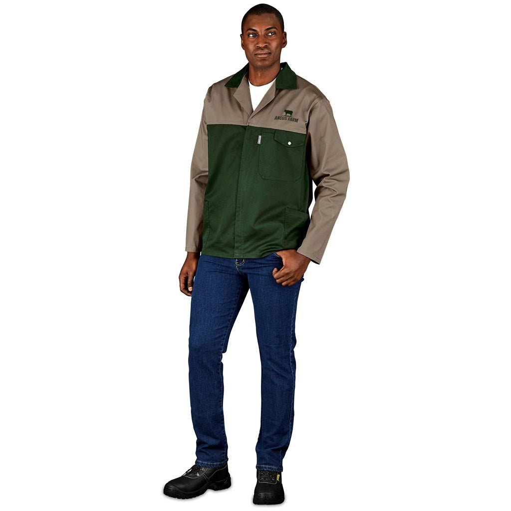 Site Premium Two - Tone Polycotton Jacket for Stylish Branding - Brand your company Logo! Get a quote - Promo Lingo