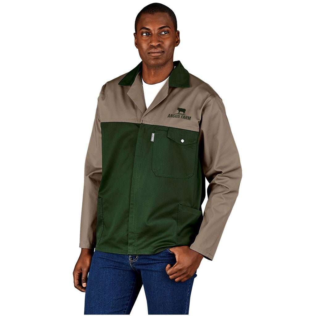 Site Premium Two - Tone Polycotton Jacket for Stylish Branding - Brand your company Logo! Get a quote - Promo Lingo
