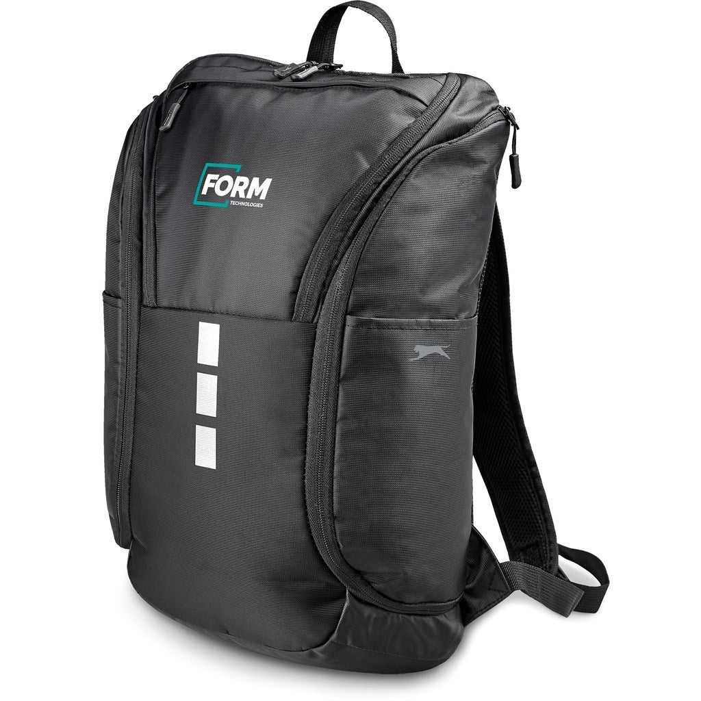 Slazenger Celtic Laptop Backpack with Reflective Detail - Brand your company Logo! Get a quote - Promo Lingo