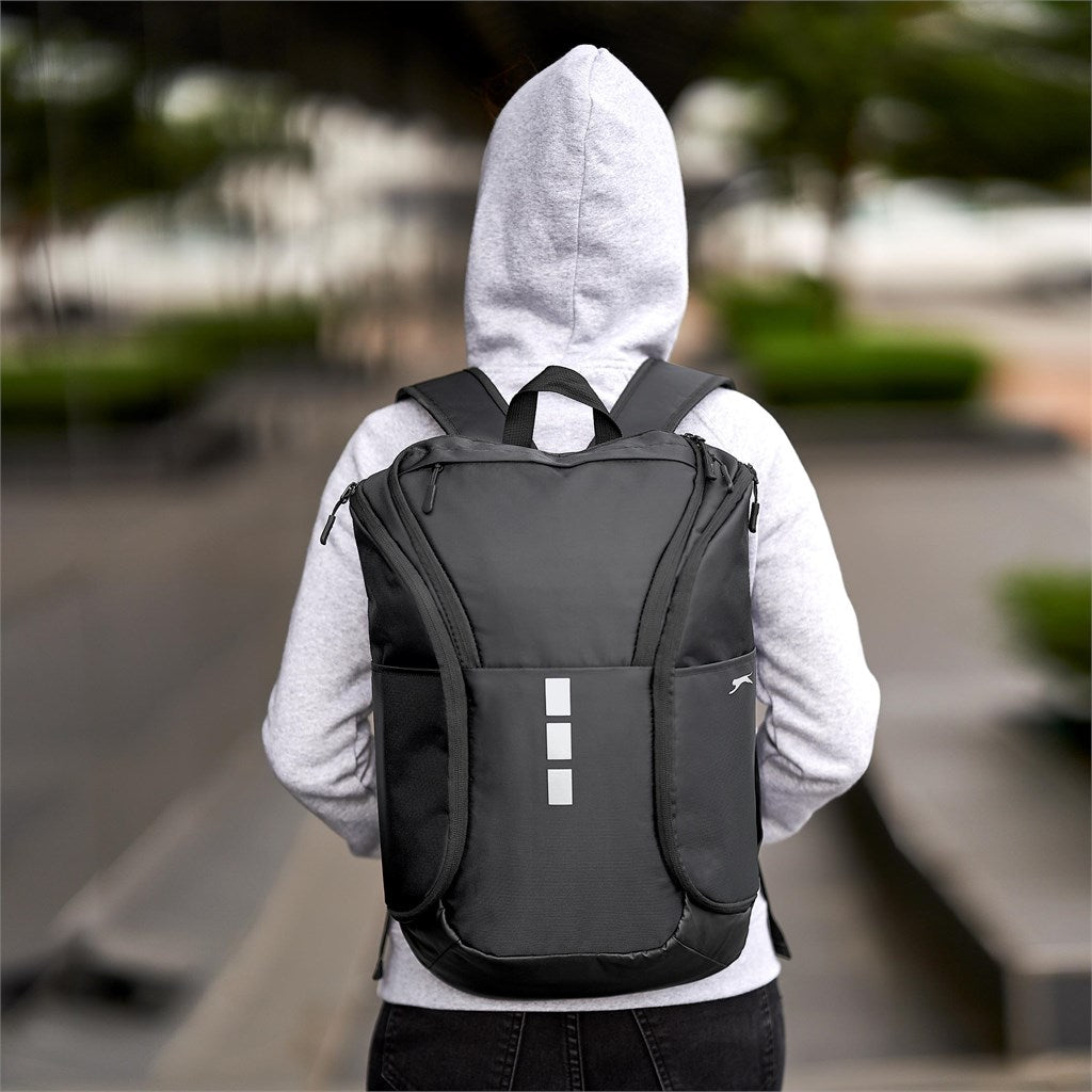 Slazenger Celtic Laptop Backpack with Reflective Detail - Brand your company Logo! Get a quote - Promo Lingo