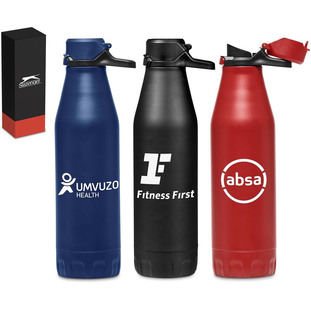Slazenger Novac Stainless Steel Vacuum Water Bottle 500ml - Brand your company Logo! Get a quote - Promo Lingo