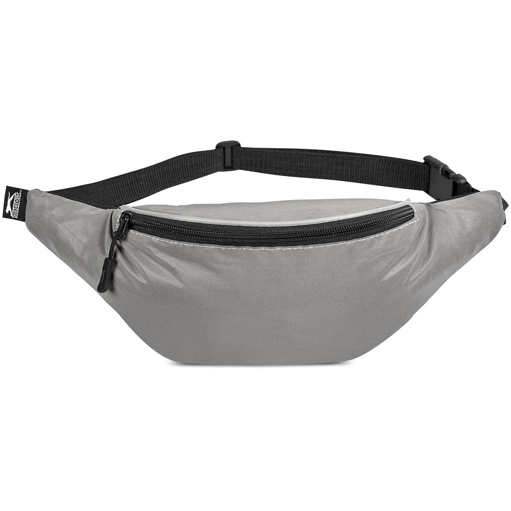 Slazenger Olympia Reflective Waist Bag for Safety and Style - Brand your company Logo! Get a quote - Promo Lingo
