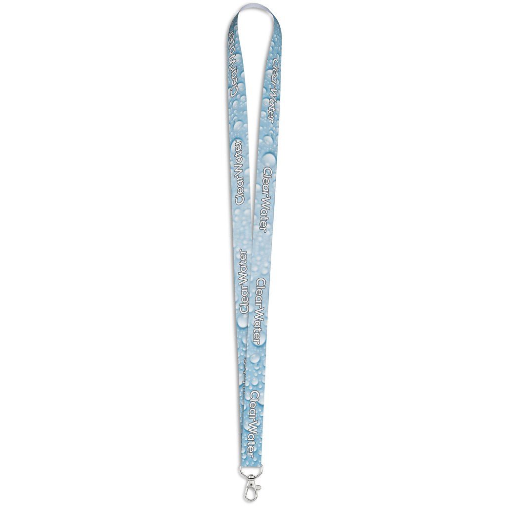 Snap Hook Clip Double - Sided Sublimation Petersham Lanyard - Brand your company Logo! Get a quote - Promo Lingo