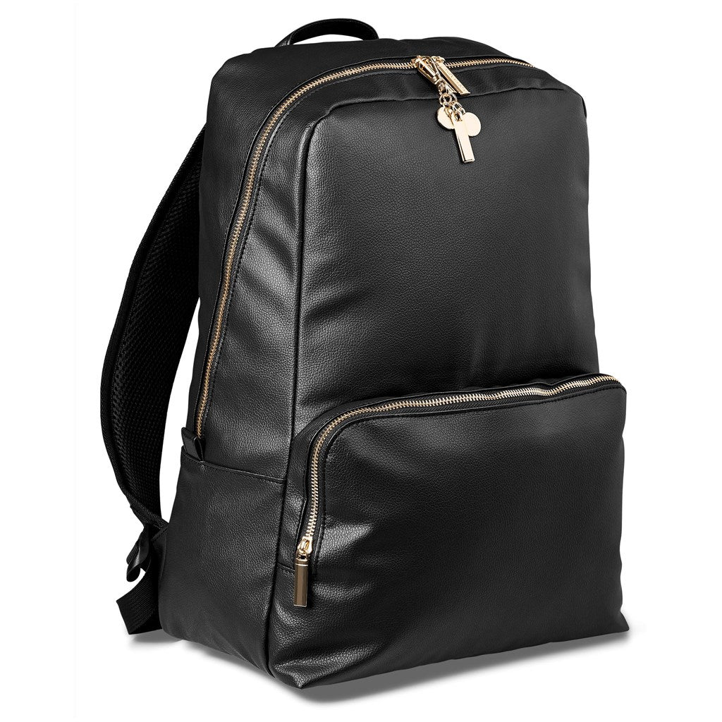 Stylish Alex Varga Onassis Laptop Backpack for Work & Play - Brand your company Logo! Get a quote - Promo Lingo