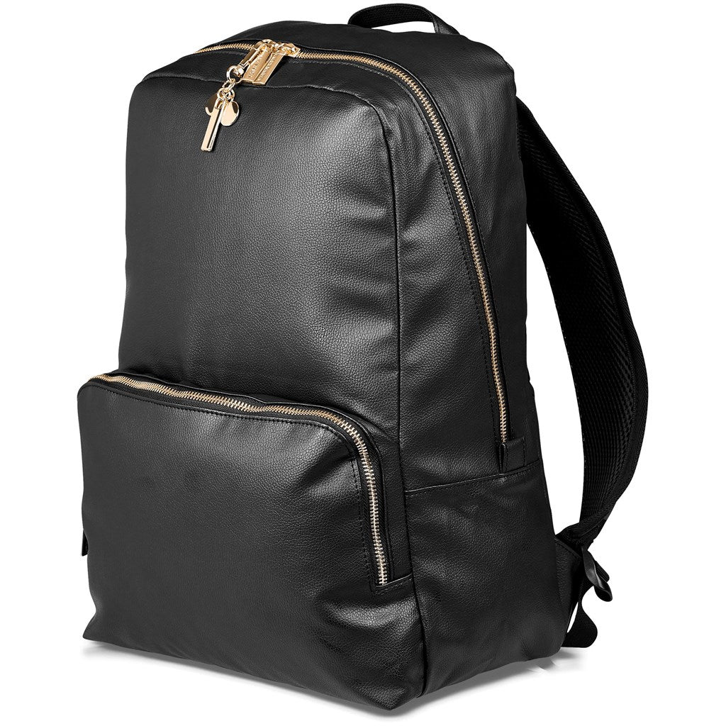 Stylish Alex Varga Onassis Laptop Backpack for Work & Play - Brand your company Logo! Get a quote - Promo Lingo