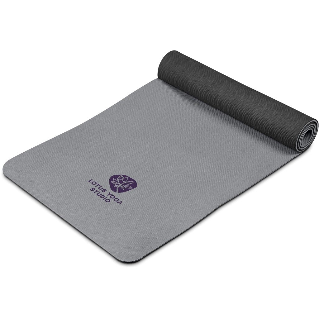 Stylish Eva & Elm Eclipse Two Tone Exercise Mat for Comfort - Brand your company Logo! Get a quote - Promo Lingo