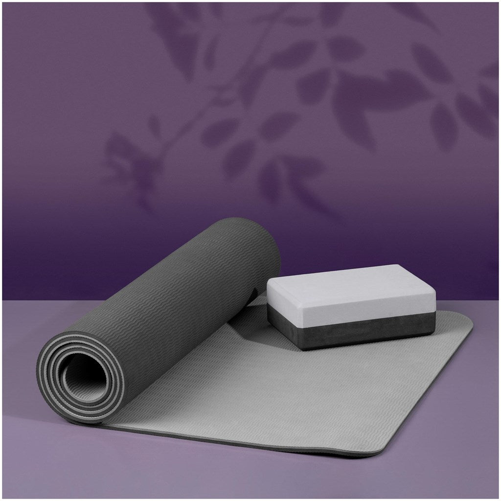 Stylish Eva & Elm Eclipse Two Tone Exercise Mat for Comfort - Brand your company Logo! Get a quote - Promo Lingo
