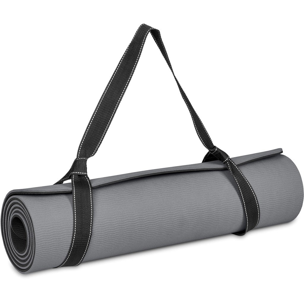 Stylish Eva & Elm Eclipse Two Tone Exercise Mat for Comfort - Brand your company Logo! Get a quote - Promo Lingo